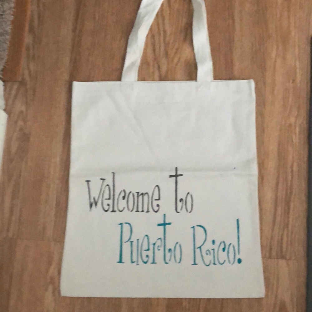 Welcome to Puerto Rico 🇵🇷 tote bag